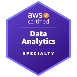 Data Analytics の認証アイコン